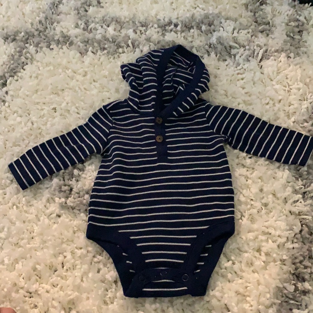 Hooded onesie